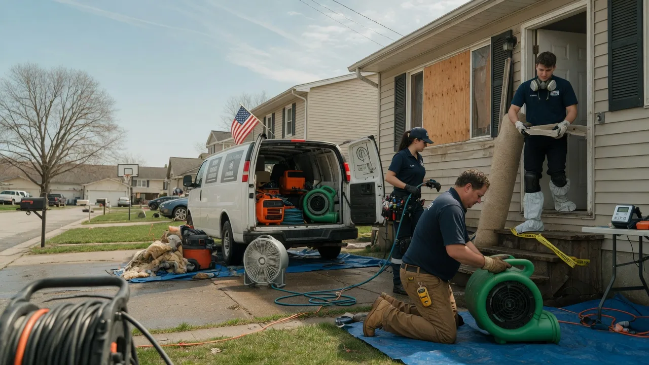 Water Damage Restoration in Osnabrock, ND near me